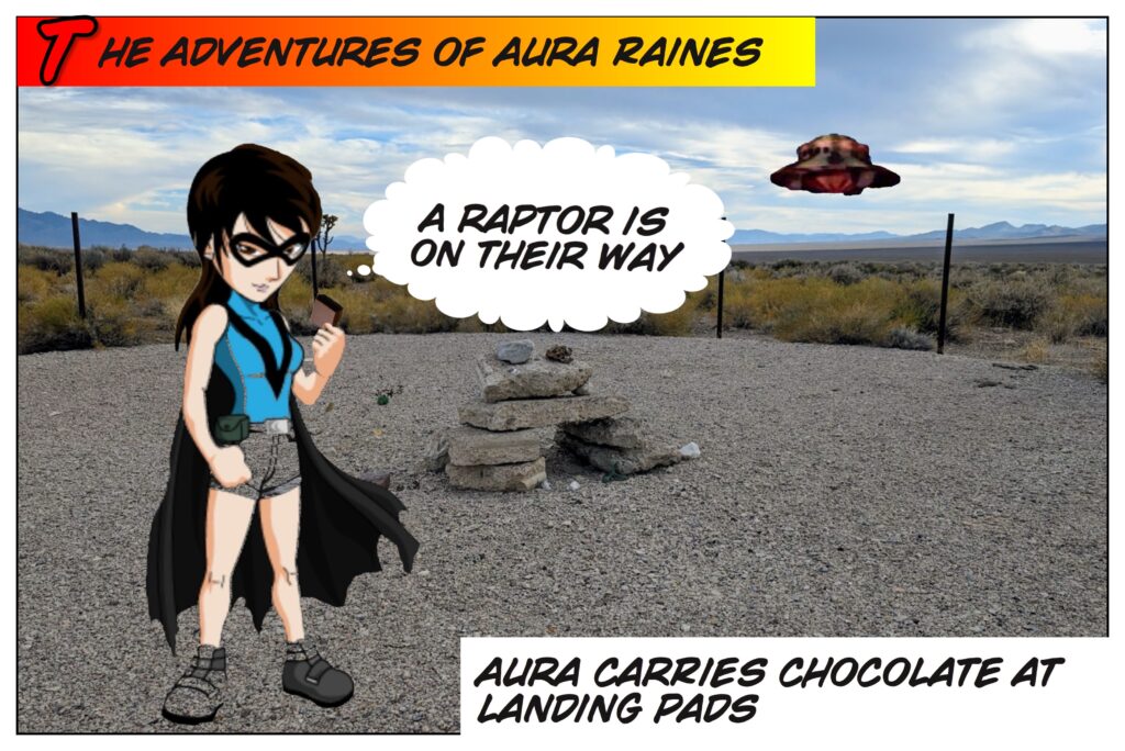 Landing pad - Adventures of Aura Raines